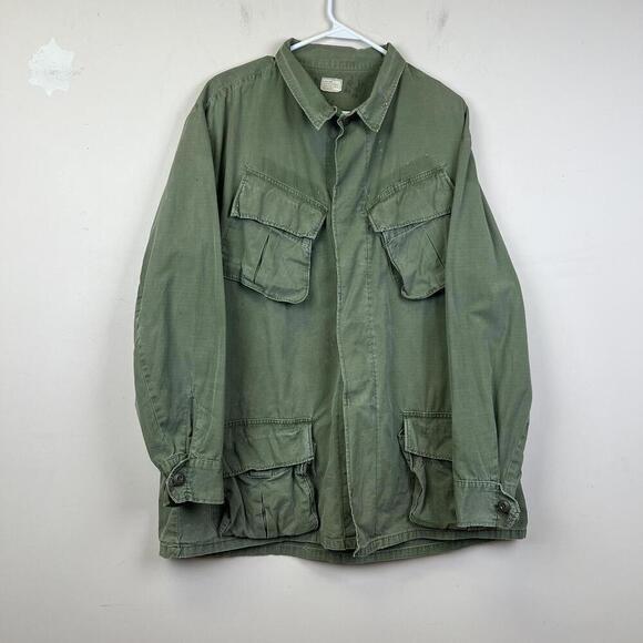 Vintage US Army Military Utility Jacket 8405-935-4712 - Picture 1 of 8
